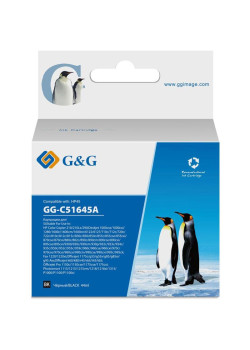 Струйный картридж G&G GG-C51645A черный, 44 мл, для HP DeskJet 710c/720c/722c/815c/820cXi/850c/870cXi/880c