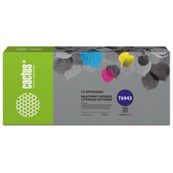 -/ Картридж струйный Cactus CS-EPT694300 T6943 пурпурный (675мл) для Epson SureColor SC-T3000/T3070/T32