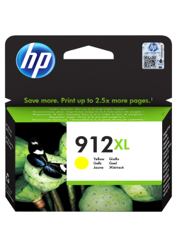 HP 912XL High Yield Yellow Original Ink Cartridge