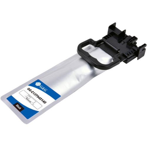 Струйный картридж G&G GG-C13T945140 T9451 черный, 90 мл, для Epson WorkForce Pro WF-C5290DW/C5790DW Струйный картридж G&G GG-C13T945140 T9451 черный, 90 мл, для Epson WorkForce Pro WF-C5290DW/C5790DW