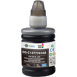 Струйный картридж G&G GG-C13T77414A черный пигментный, 140 мл, для Epson M100/105/200/205