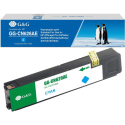 Струйный картридж G&G GG-CN626AE голубой, 110 мл, для HP Officejet Pro X576dw/X476dn/X551dw/X451dwX451dn/X476dw
