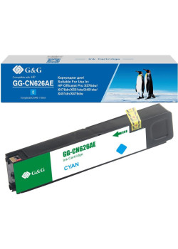 Струйный картридж G&G GG-CN626AE голубой, 110 мл, для HP Officejet Pro X576dw/X476dn/X551dw/X451dwX451dn/X476dw
