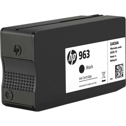 HP 963 Black Original Ink Cartridge HP 963 Black Original Ink Cartridge