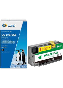 Струйный картридж G&G GG-L0S70AE №953XL черный, 58 мл, для HP OfficeJet Pro 7740/8210/8218/8710/8715