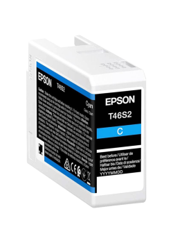 Картридж/ Singlepack Cyan T46S2 UltraChromePro10 ink 25ml