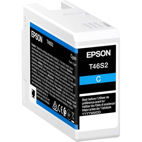 Картридж/ Singlepack Cyan T46S2 UltraChromePro10 ink 25ml