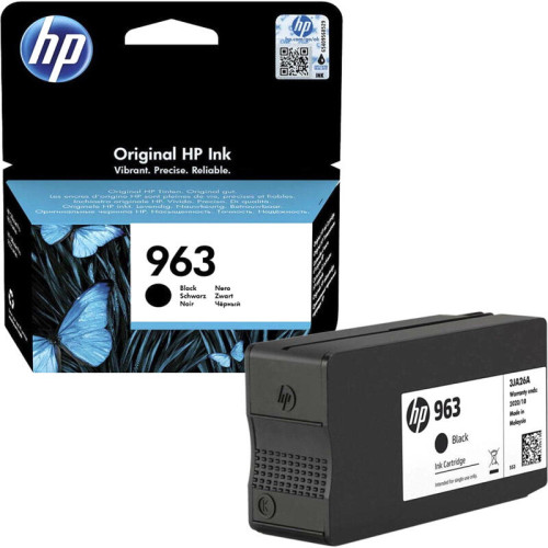 HP 963 Black Original Ink Cartridge HP 963 Black Original Ink Cartridge