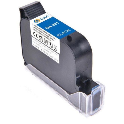Струйный картридж G&G GA-001BK черный пигментный, 42 мл, для G&G GG-HH1001B/GG-HH1001A