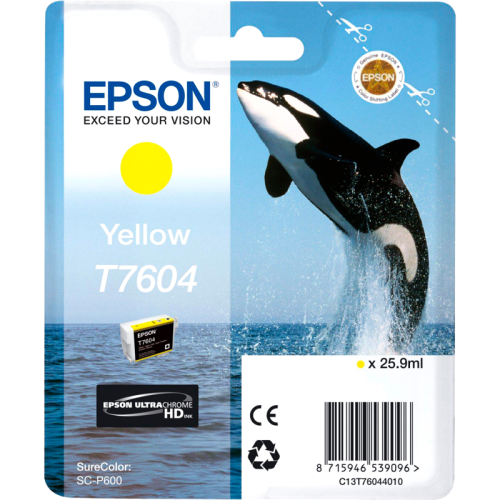 Картридж/ Epson SureColor SC-P600 Yellow