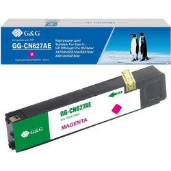 Струйный картридж G&G GG-CN627AE пурпурный, 110 мл, для HP Officejet Pro X576dw/X476dn/X551dw/X451dw/X451dn/X476dw