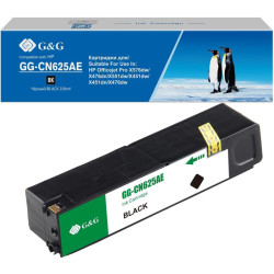 Струйный картридж G&G GG-CN625AE черный, 256 мл, для HP Officejet Pro X576dw/X476dn/X551dw/X451dw