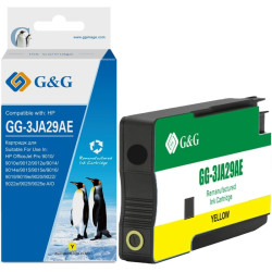Картридж струйный G&G GG-3JA29AE 963XL желтый (25.8мл) для HP OfficeJet Pro 9010/9010e/9012/9012e/9014/9014e/9015/9015e/9016/9019/9019e/9020/9022/9022e/9025/9025e AIO