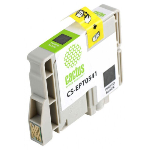 -/ Картридж струйный Cactus CS-EPT0541 T0541 черный (16.2мл) для Epson Stylus Photo R800/R1800