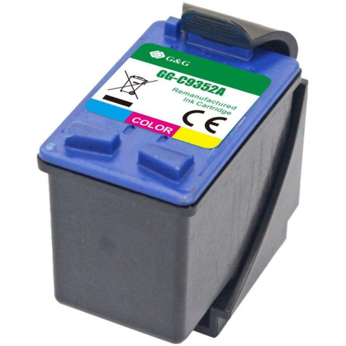 Струйный картридж G&G GG-C9352A № 22 многоцветный, 11.4 мл, для HP DeskJet 3920/3940/D1360/D1460/D1470/D1560/D2330/D2360/D2430/D2460/F370/F375/F380/F2180/F2187/F2224/F2280/F2290/F4140/F4172/F4180/F4190