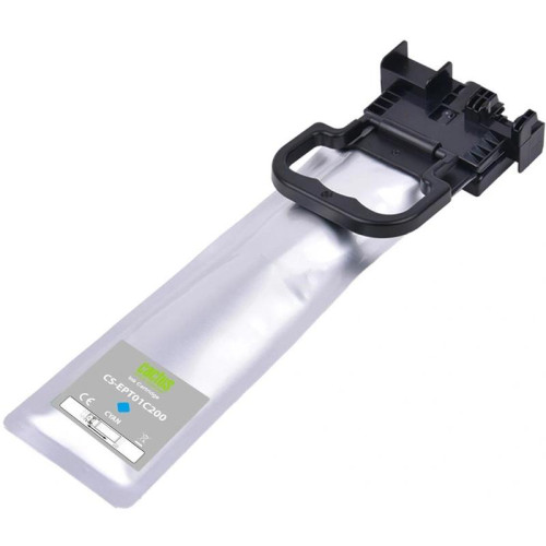 -/ Картридж струйный Cactus CS-EPT01C200 T01C2 голубой (68мл) для Epson WorkForce Pro WF-C529RDTW/WF-C5