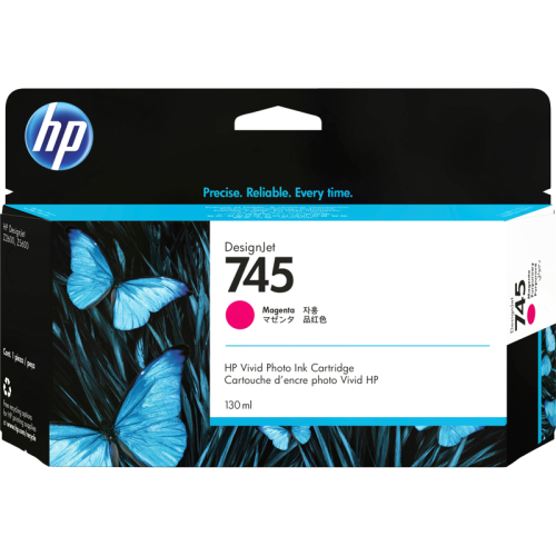 Картридж/ HP 745 130-ml Magenta Ink Cartridge