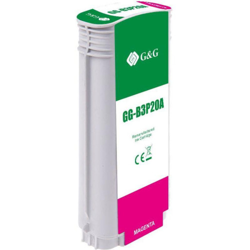 Струйный картридж G&G GG-B3P20A №727 пурпурный, 130 мл, для HP DesignJet T920/T1500/T2530