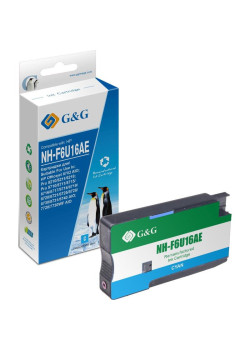 Струйный картридж G&G GG-F6U16AE 953XL голубой, 26 мл, для HP OfficeJet Pro 7740/8210/8218/8710/8715