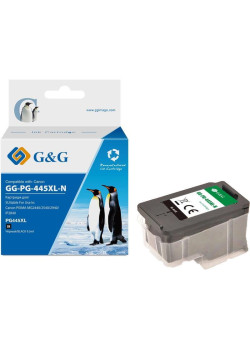 Картридж струйный G&G GG-PG-445XL-N PG-445 черный (15мл) для Canon PIXMA MG3040/2545S/2440/2940/2540/2540S;iP2840;MX494;TS204/3140/3440;TR4540/3340/4640