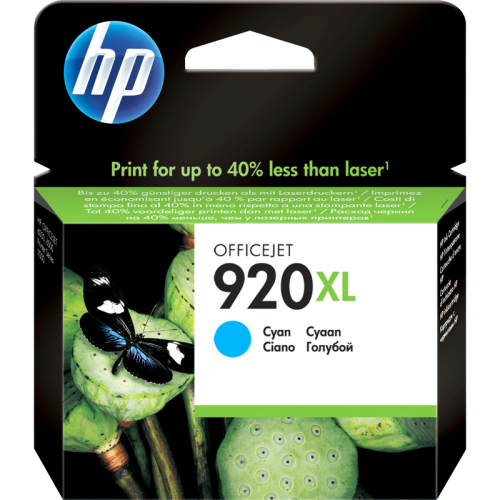 Картридж/ HP 920XL Cyan Officejet Ink Cartridge