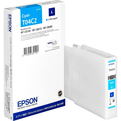 Картридж/ WF-C81xx / WF-C86xx Ink Cartridge L Cyan Картридж/ WF-C81xx / WF-C86xx Ink Cartridge L Cyan