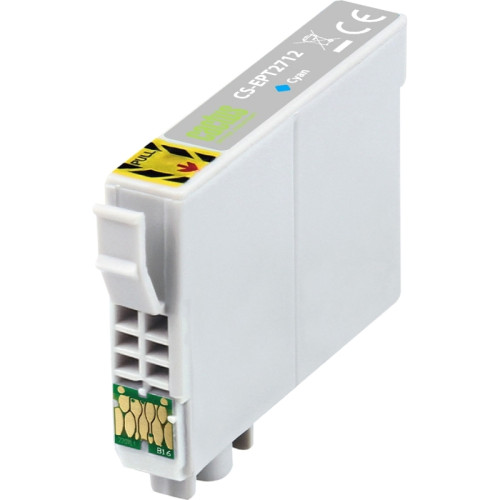 -/ Картридж струйный Cactus CS-EPT2712 27XL голубой (17мл) для Epson WorkForce WF-3620/3640/7110/7210