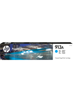 Картридж/ HP 913A, HP PageWide, Cyan