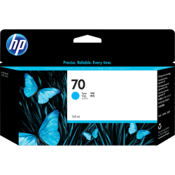 Картридж/ HP 70 130-ml Cyan Ink Cartridge