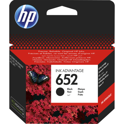 HP 652 Black Ink Cartridge