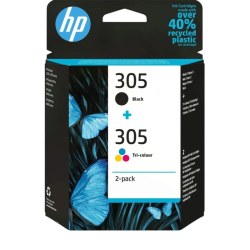 Струйный картридж HP 305 черный/голубой/пурпурный/желтый, 120 стр., для HP DeskJet 2300/2700/2730/4100/4134