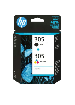 Струйный картридж HP 305 черный/голубой/пурпурный/желтый, 120 стр., для HP DeskJet 2300/2700/2730/4100/4134