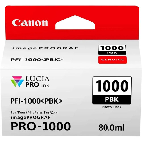 Картридж/ PFI-1000 PBK Картридж/ PFI-1000 PBK