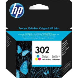 Струйный картридж HP 302 многоцветный, 150 стр.