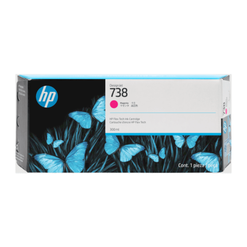 Картридж/ HP 738 300-ml Magenta DesignJet Ink Cartridge