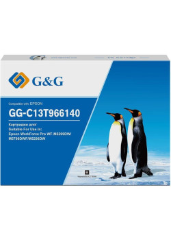 Струйный картридж G&G GG-C13T966140 T9661 черный, 40000 стр., для Epson WorkForce Pro WF-M5299DW/M5799DWF/M5298DW