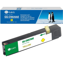 Струйный картридж G&G GG-CN628AE желтый, 110 мл, для HP Officejet Pro X576dw/X476dn/X551dw/X451dw