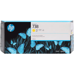 Картридж/ HP 738 300-ml Yellow DesignJet Ink Cartridge