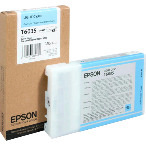 Картридж/ Epson I/C SP-7880/9880 220ml Light Cyan