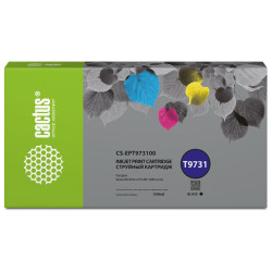 -/ Картридж струйный Cactus CS-EPT973100 T9731 черный (540мл) для Epson WorkForce WF-C869RD3TWFC/WF-C86