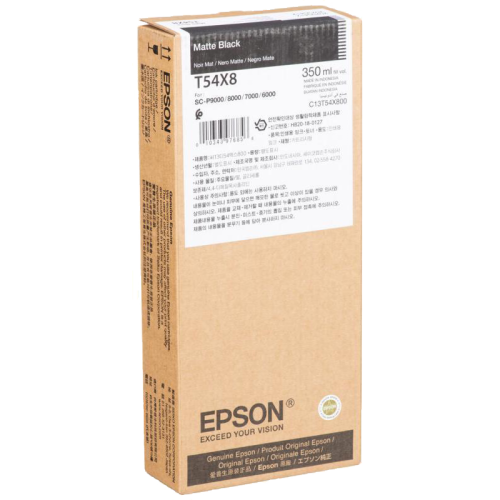 Картридж/ Epson C13T54X800 Matte Black Ink 350ml