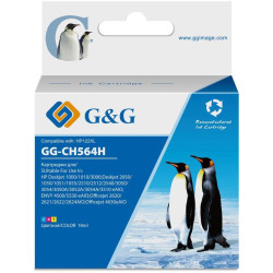 Струйный картридж G&G GG-CH564H многоцветный, 18 мл, для HP DeskJet 1050/2050/2050s
