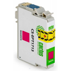 -/ Картридж струйный Cactus CS-EPT1713 17XL пурпурный (10мл) для Epson XP-33/103/203/207/303/306/403/40