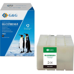 Струйный картридж G&G GG-C13T865140-R T8651 черный, 200 мл, для Epson WF Pro WF-M5690DWF/M5190DW