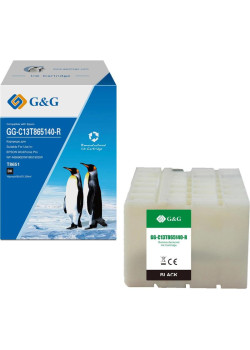 Струйный картридж G&G GG-C13T865140-R T8651 черный, 200 мл, для Epson WF Pro WF-M5690DWF/M5190DW