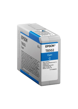Картридж/ T850 SC-P800 Cyan T850200 UltraChrome HD ink 80ml