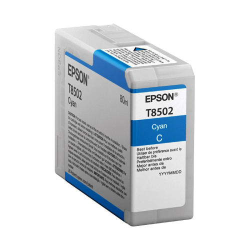 Картридж/ T850 SC-P800 Cyan T850200 UltraChrome HD ink 80ml
