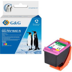Картридж струйный G&G GG-F6V18AE-N 123XL голубой/пурпурный/желтый (18мл) для HP DJ 1210/1212/1212/2130/2131/2132/2133/2134/2630/3639 AIO;Envy 4510/4512/4516/4517/4520/4521/4522/4523/4524/4524/4525/4526/4527/4528/5010/5012/5014/5020/5030/5032/5034/5052/505