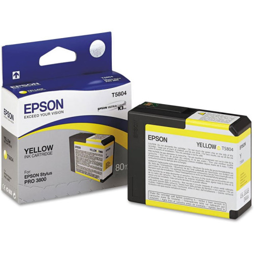 Струйные картриджи/ Epson Stylus Pro 3800 Ink Cartridge (80ml) Yellow