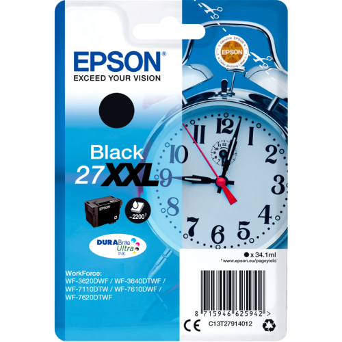 Картридж/ Epson I/C Black XXL WF7110/7610 new